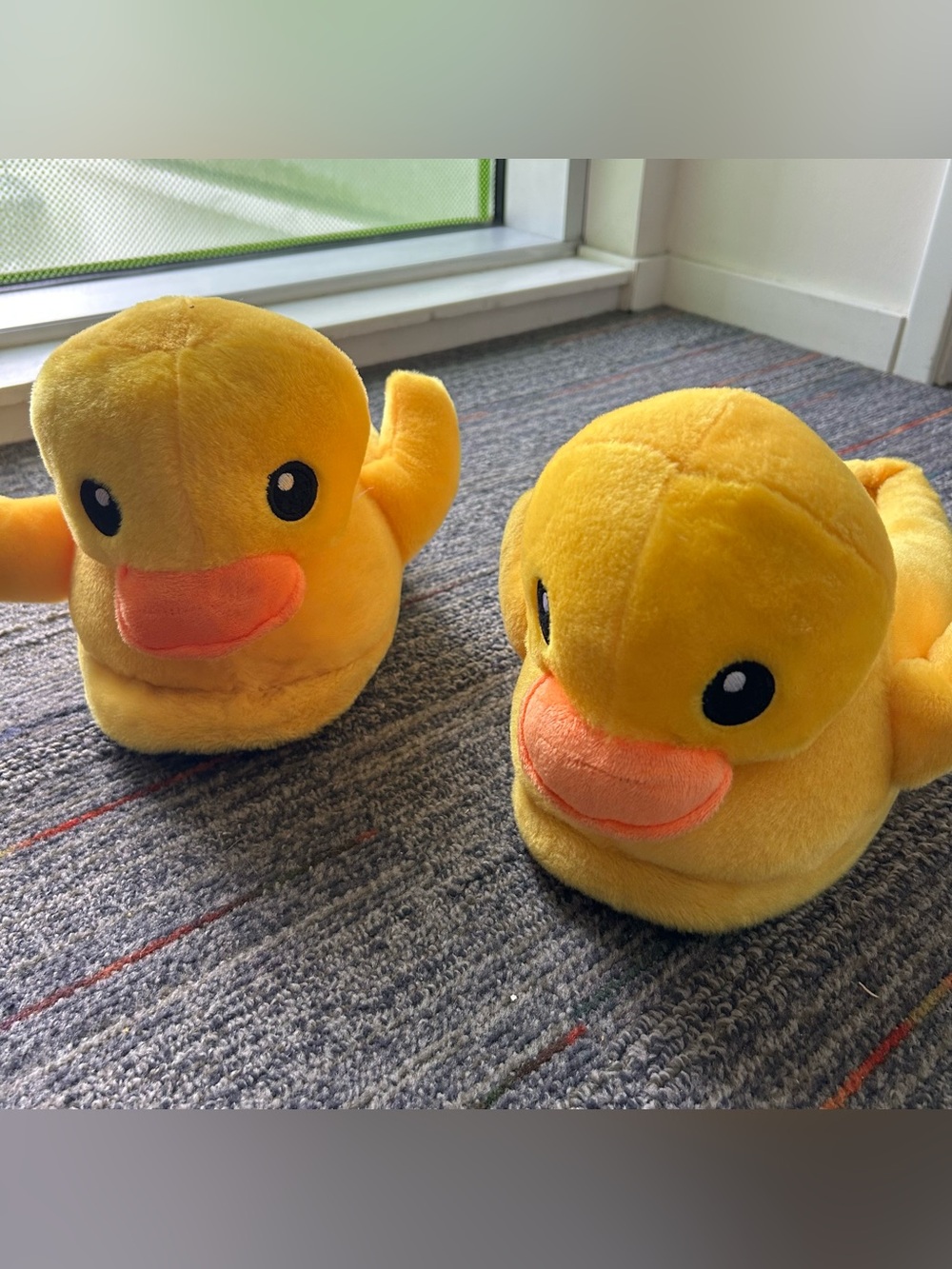 Yellow Duck Slippers